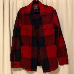 Abercrombie flannel shirt jacket, Men’s medium